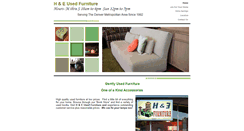 Desktop Screenshot of handefurniture.net